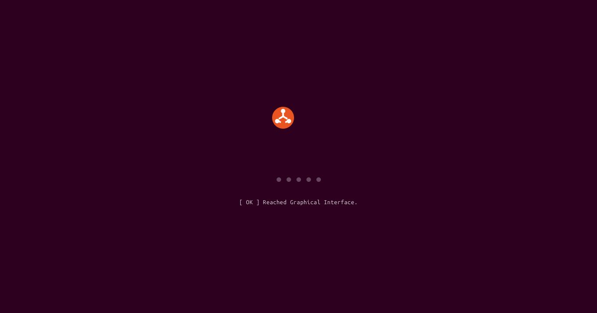 Screenshot of the Ubuntu demo